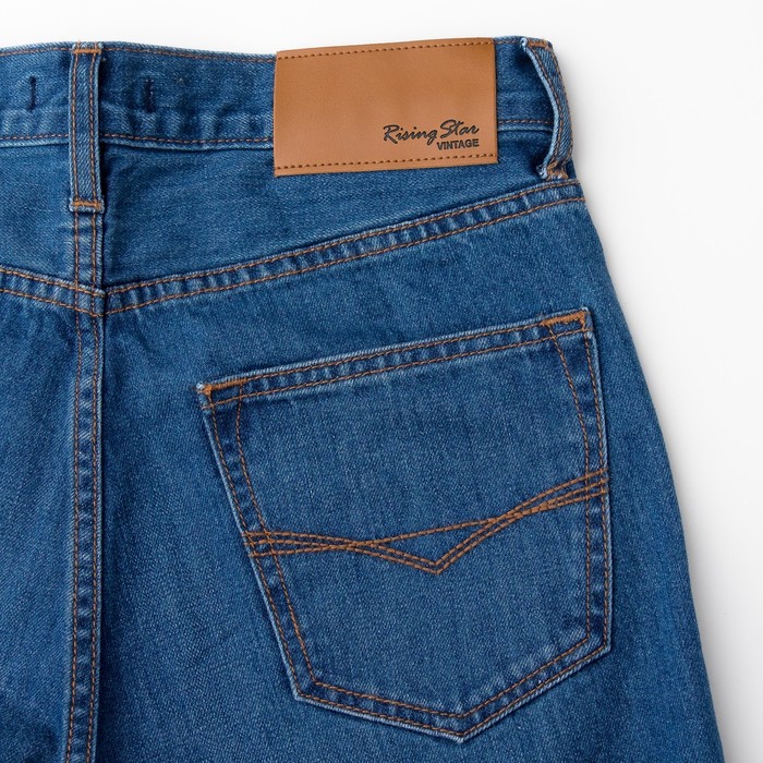 Джинсы мужские, цвет голубой, размер 32