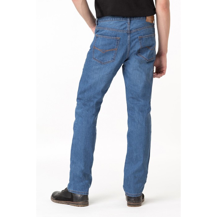 Джинсы мужские, цвет голубой, размер 33