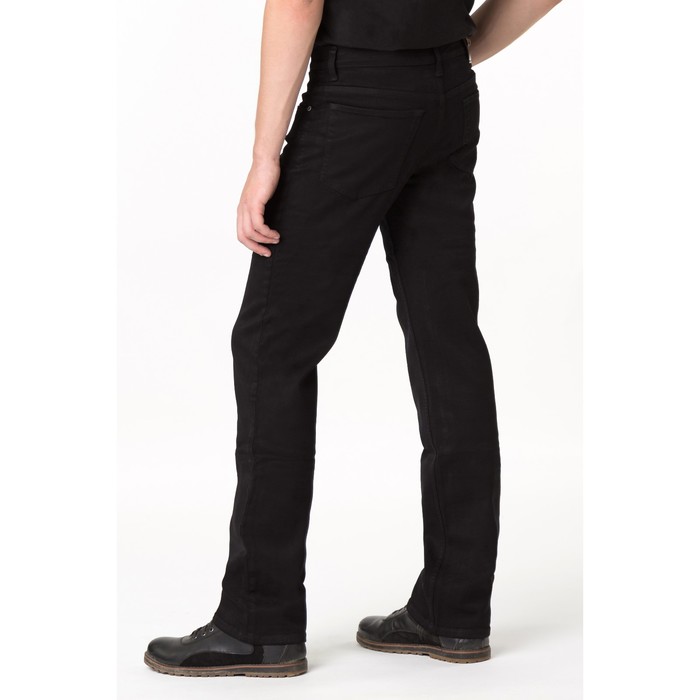 Джинсы мужские, цвет чёрный, размер 34