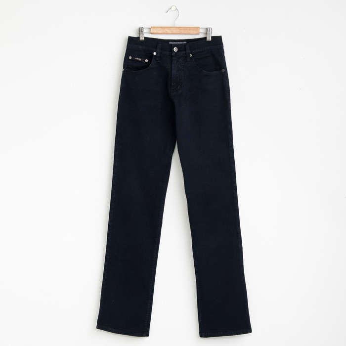 Джинсы мужские, цвет тёмно-синий, размер 33