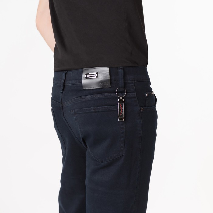 Джинсы мужские, цвет тёмно-синий, размер 36