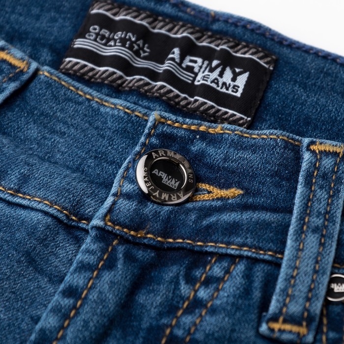 Джинсы мужские, цвет голубой, размер 32