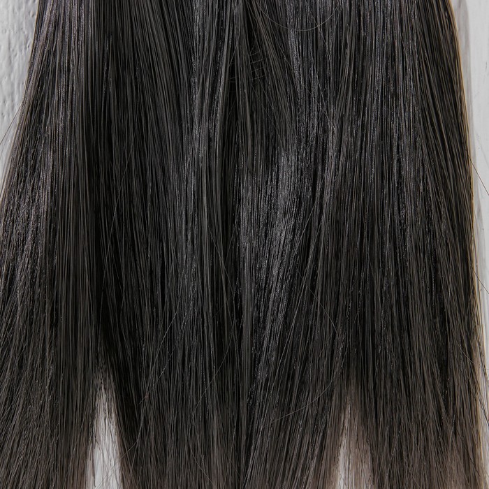 Волосы - тресс для кукол "Прямые" длина волос 15 см, ширина 100 см, №LSA063