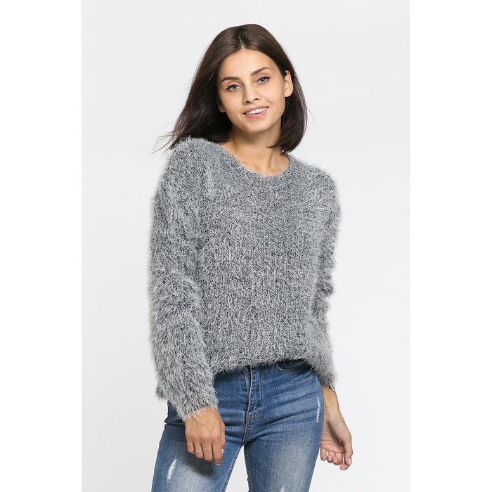 Джемпер травка, цв. черный,  р.44-46,