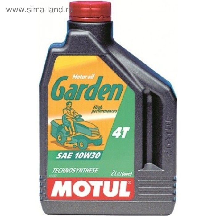 фото Моторное масло motul garden 4t sae 30, 1 л 102787