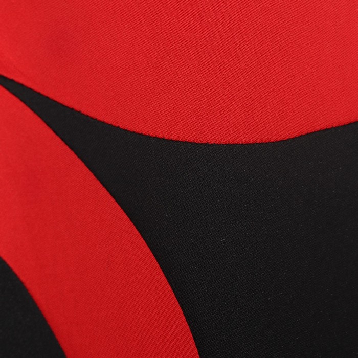 Авточехлы на сиденья TORSO Premium универсальные, 8 предметов, чёрно-красный AV-23