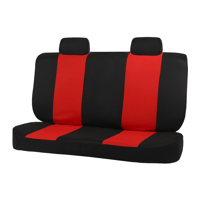 Авточехлы на сиденья TORSO Premium универсальные, 8 предметов, чёрно-красный AV-23