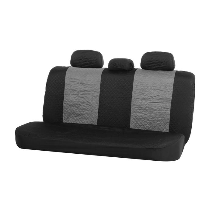 Авточехлы на сиденья TORSO Premium универсальные, 9 предметов, чёрно-серый AV-26