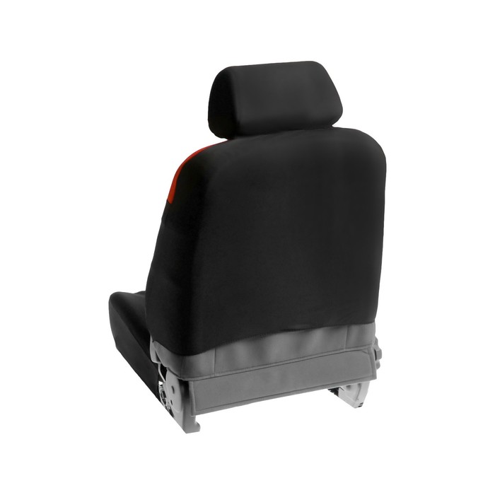 Авточехлы на сиденья TORSO Premium универсальные, 9 предметов, чёрно-красный AV-28