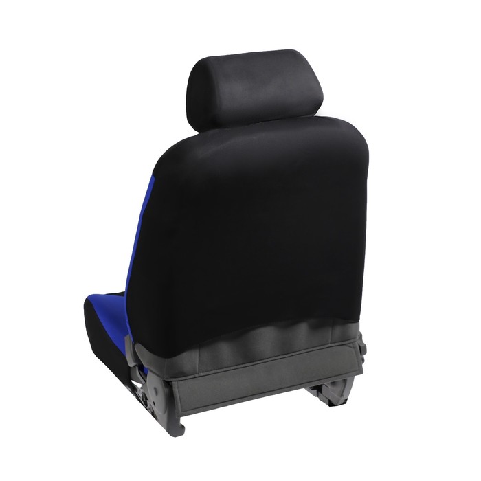 Авточехлы на сиденья TORSO Premium универсальные, 6 предметов, чёрно-синий AV-29