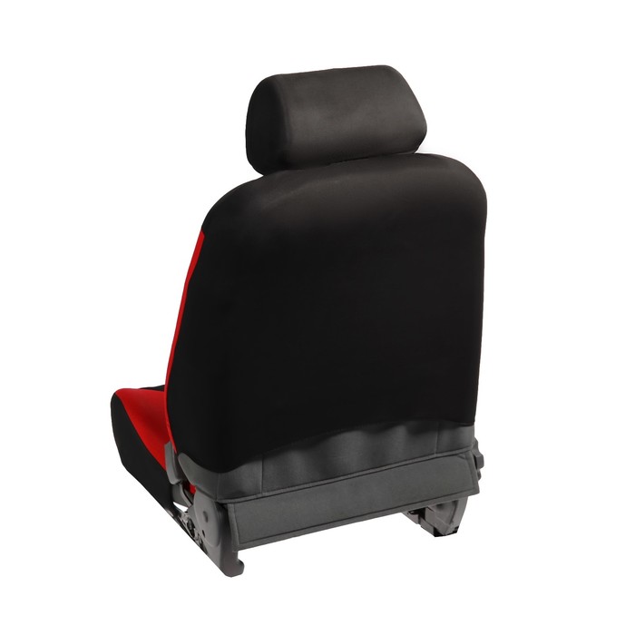 Авточехлы на сиденья TORSO Premium универсальные, 6 предметов, чёрно-красный AV-30