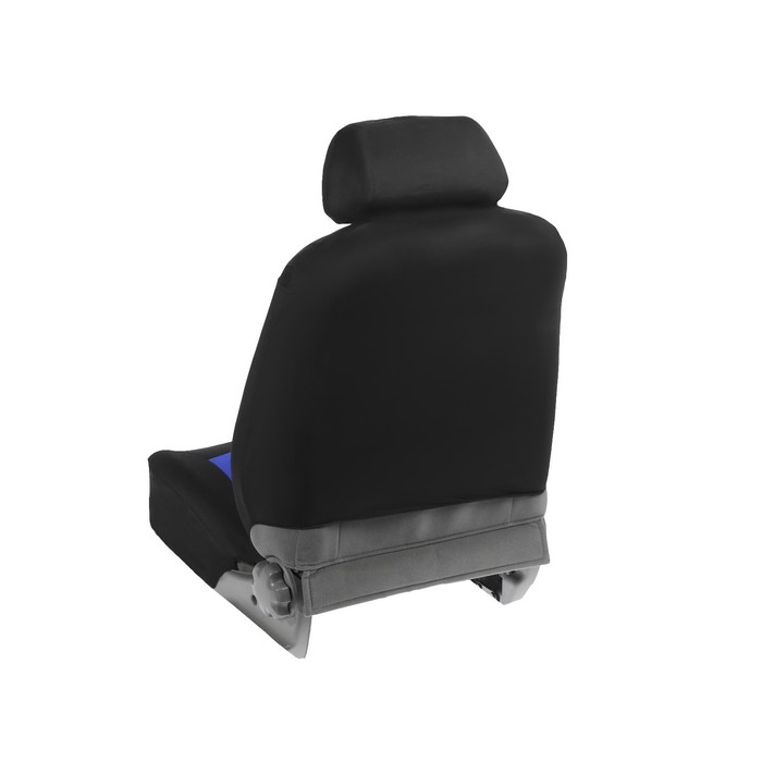 Авточехлы на сиденья TORSO Premium универсальные, 9 предметов, чёрно-синий AV-31