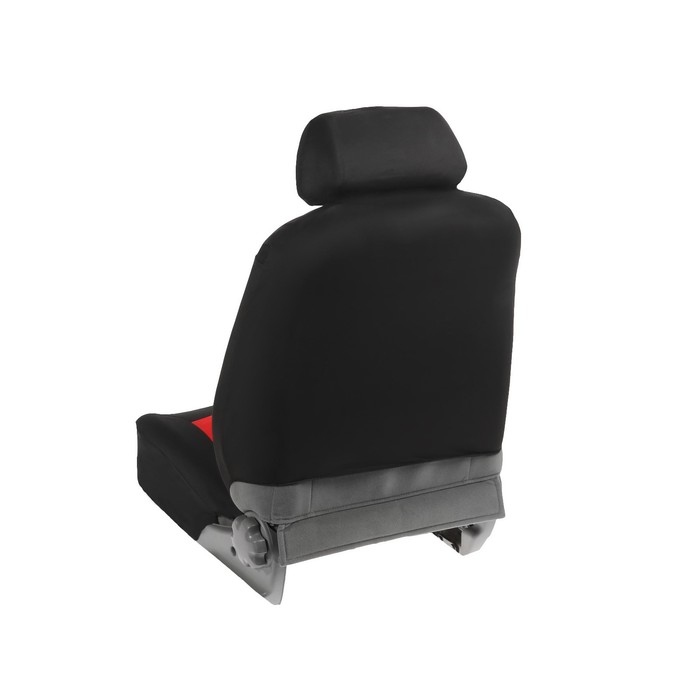 Авточехлы на сиденья TORSO Premium универсальные, 9 предметов, чёрно-красный AV-32