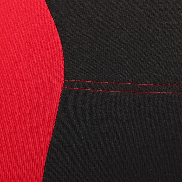 Авточехлы на сиденья TORSO Premium универсальные, 9 предметов, чёрно-красный AV-33