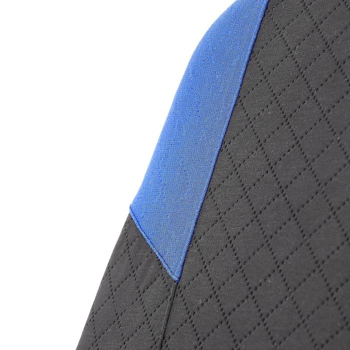 Авточехлы на сиденья TORSO Premium универсальные, 9 предметов, чёрно-синий AV-36