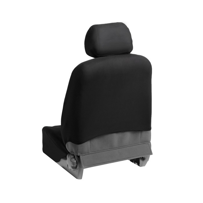 Авточехлы на сиденья TORSO Premium универсальные, велюр, 6 предметов, чёрный AV-39