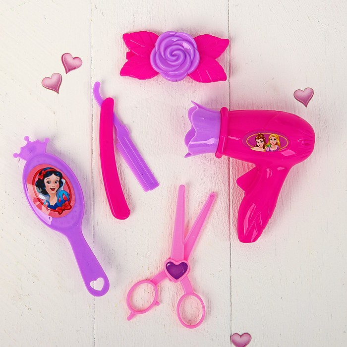 Набор парикмахера "Самая стильная", Принцессы, МИКС
