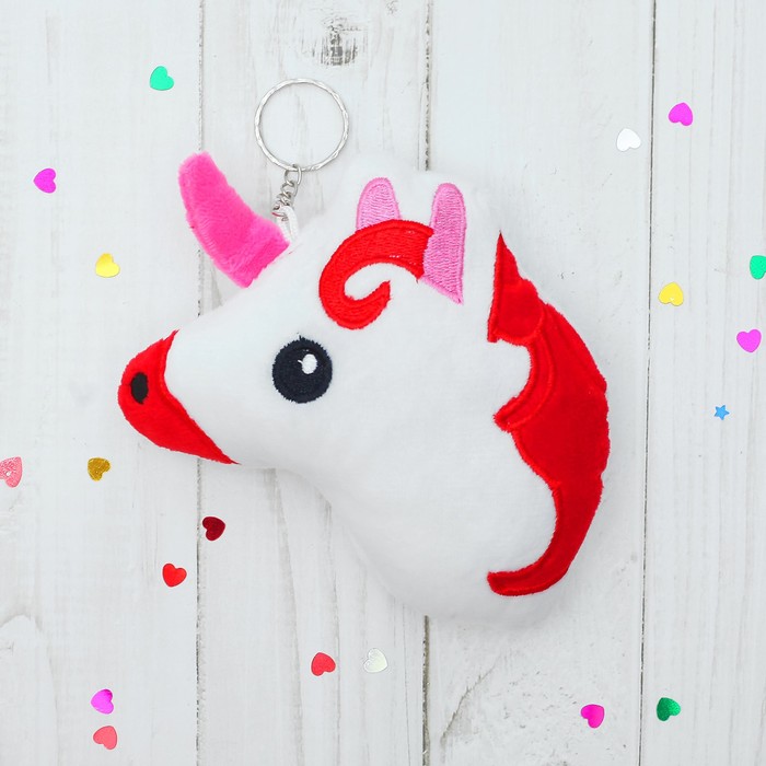 Мягкая игрушка-брелок "Единорожка" цвет МИКС