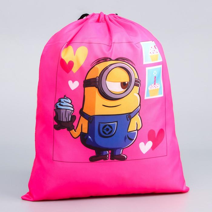 Мешок для обуви, Гадкий Я, 30 х 40см