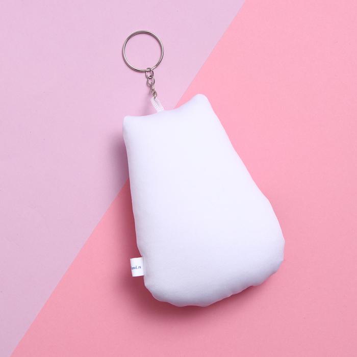 Игрушка антистресс - брелок "Люблю" котик 8.5*12