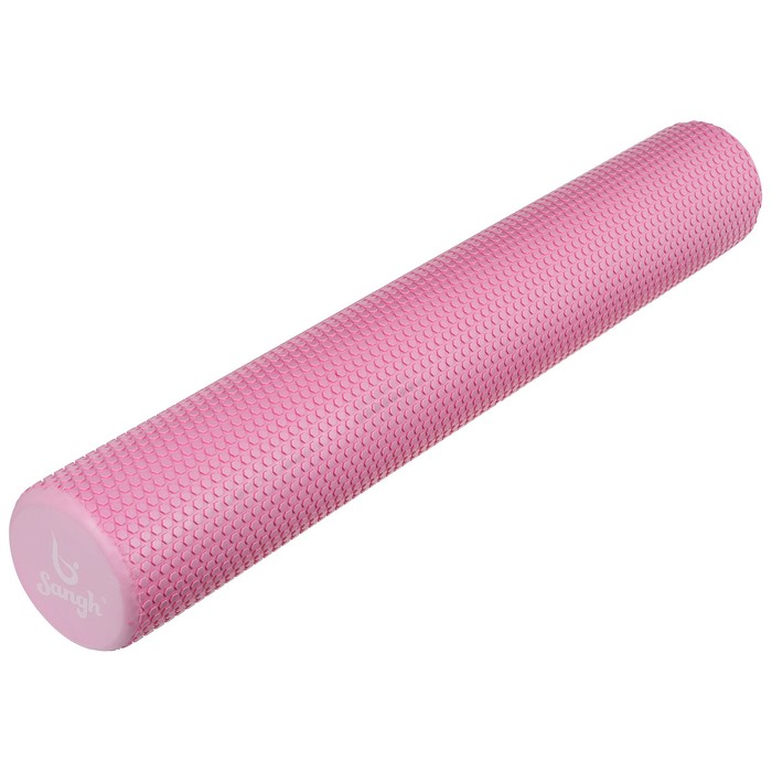 Роллер для йоги 90 х 14 см, массажный, цвета микс