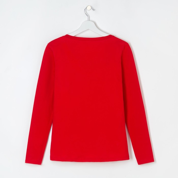 Джемпер женский KAFTAN "Скандинавия" красн., р-р 40-42, 100% хл