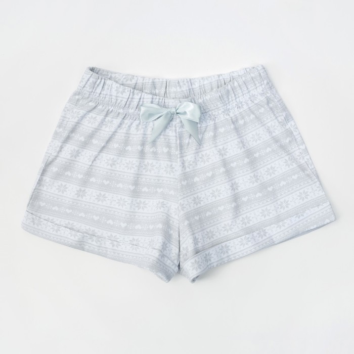 Шорты женские KAFTAN "Скандинавия", сер., р-р 44-46, 100% хл