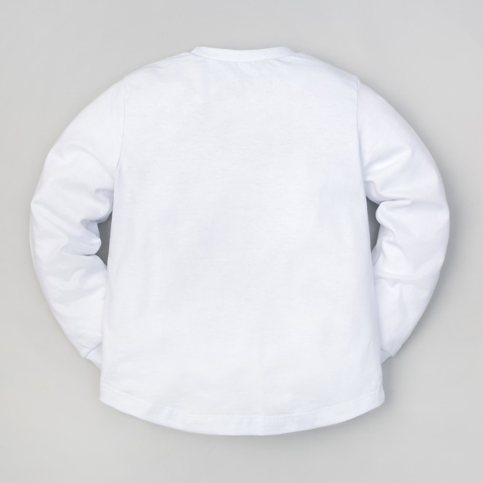 Пижама (брюки и джемпер) "Дино", белый, р.34 (122-128 см)