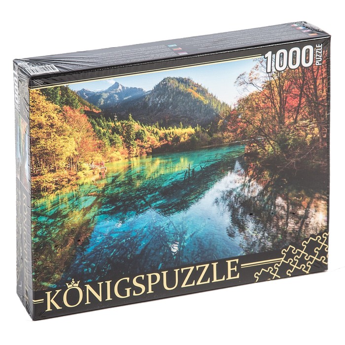 Пазл "Озеро пяти цветков", 1000 элементов