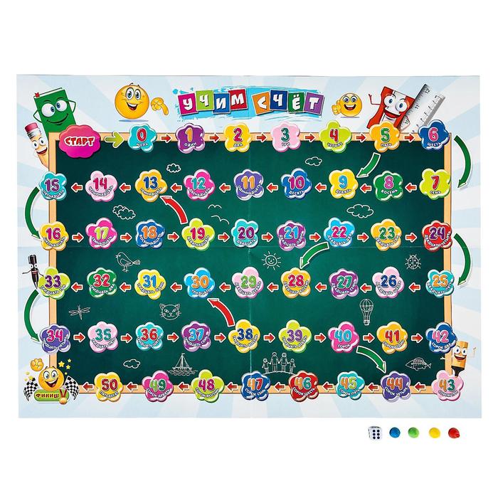 Игра бродилка «Учим счет»