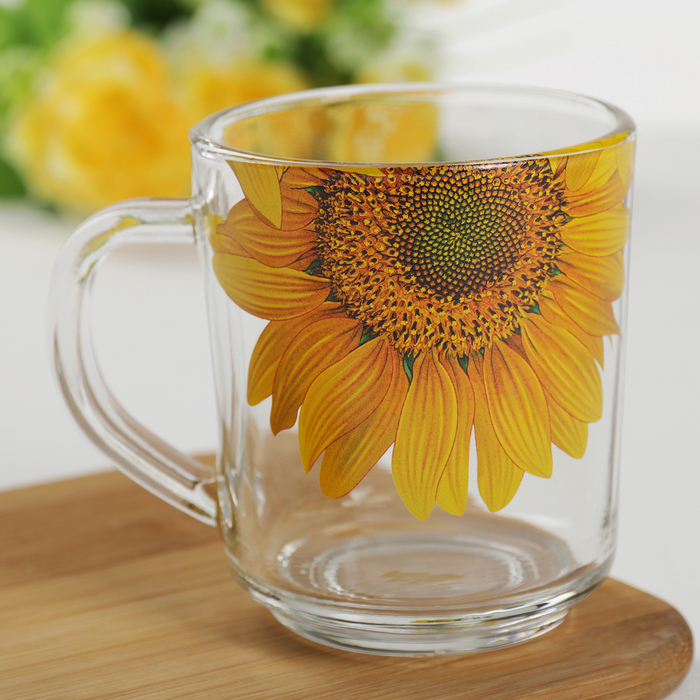 Кружка "Живая природа. Подсолнух" 220 мл