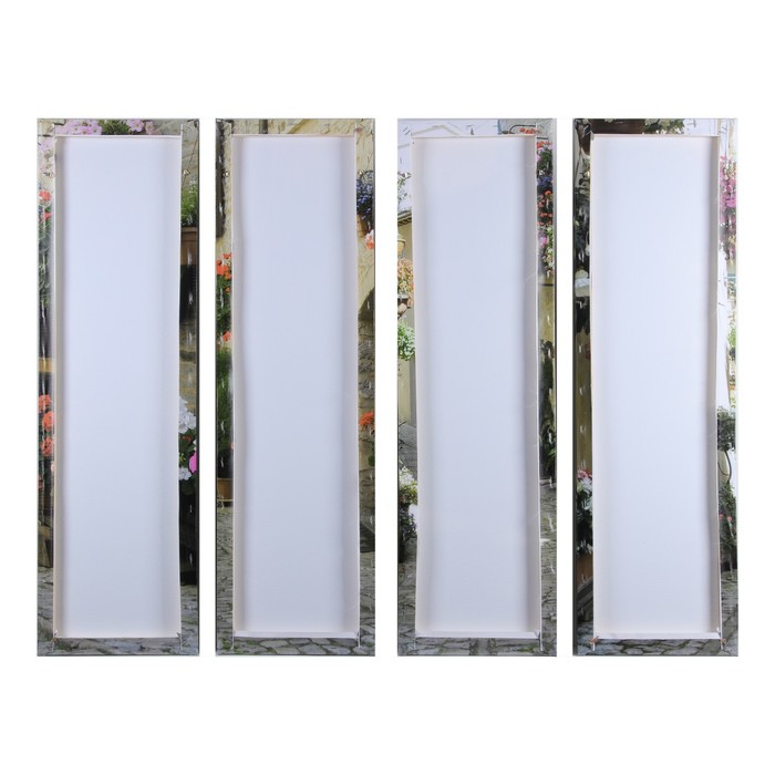 Модульная картина "Улочка-3"(4-30х100) 126х100см