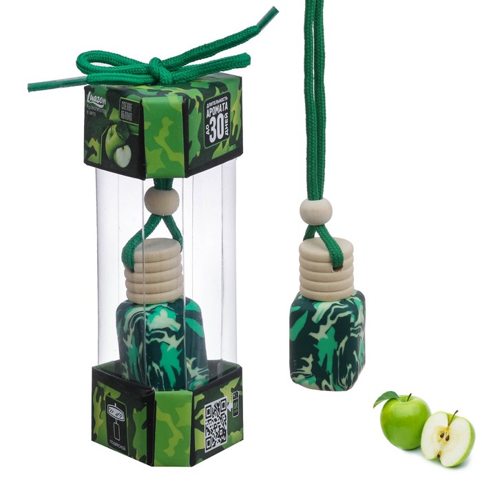 Ароматизатор подвесной в авто "Яблоко"