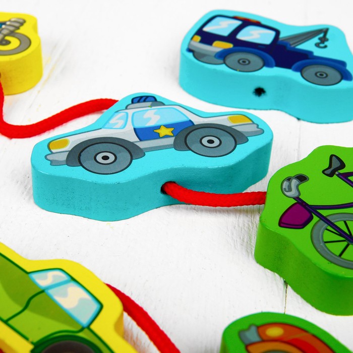 Шнуровка "Городской транспорт"