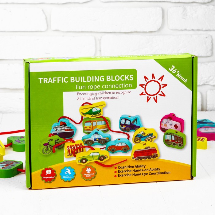 Шнуровка "Городской транспорт"