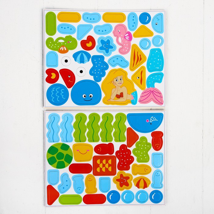 Магнитный конструктор в коробке "Русалочка"