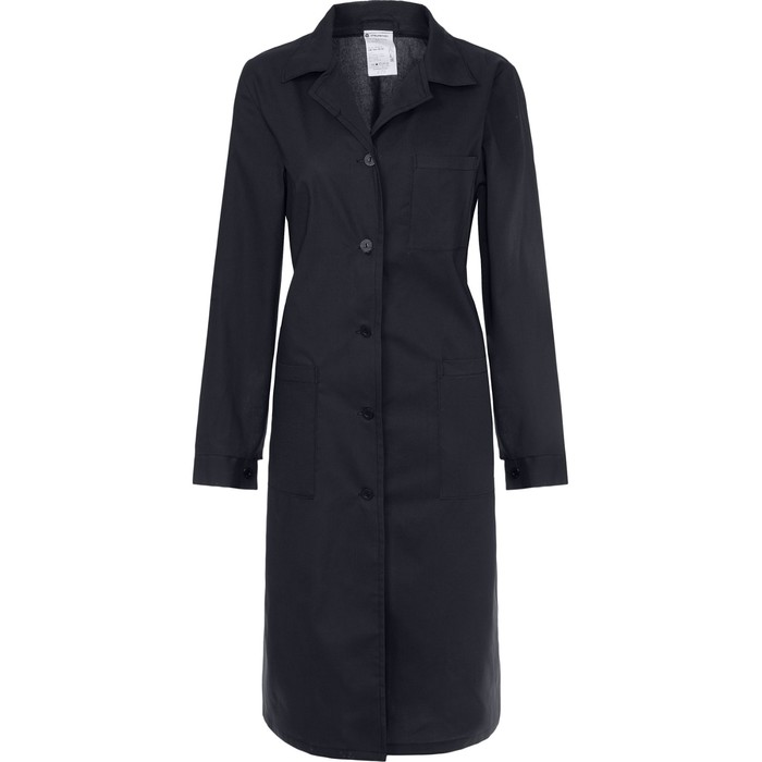 Халат темный бязь женский, размер 52-54, рост 158-164