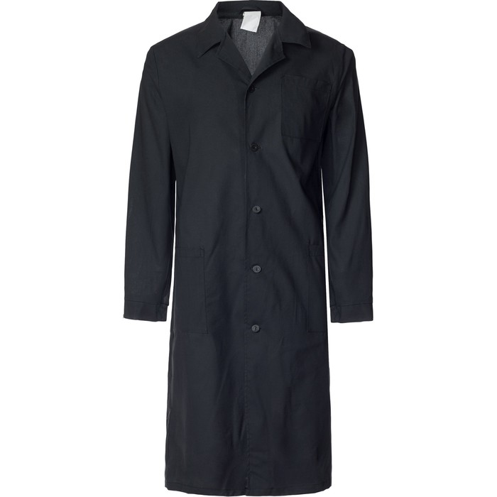 Халат тёмный бязь мужской, размер 52-54, рост 182-188