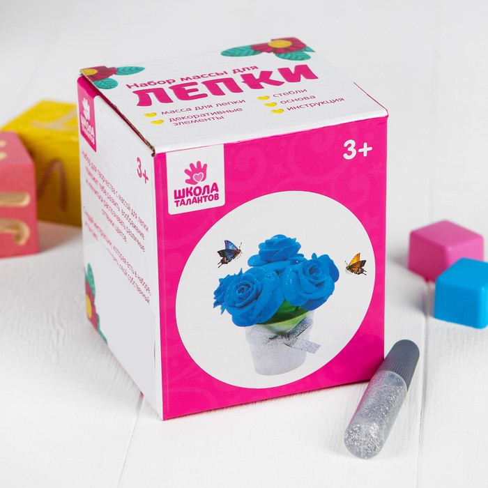 Набор массы для лепки "Розы" инструкция