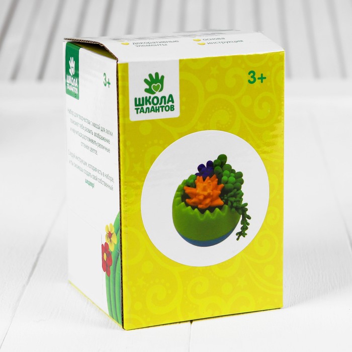 Набор массы для лепки "Кактус №6" инструкция