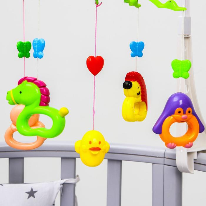 Мобиль музыкальный «Зверушки»