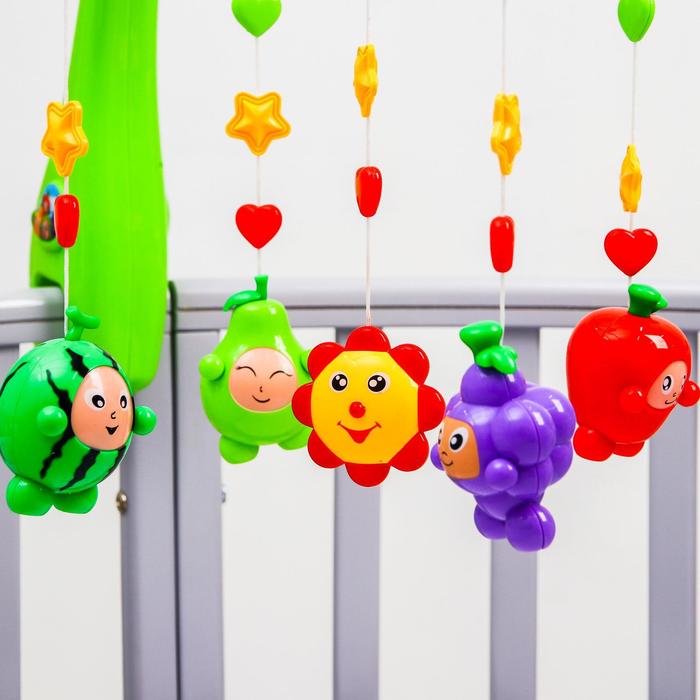 Мобиль музыкальный «Весёлые фрукты»