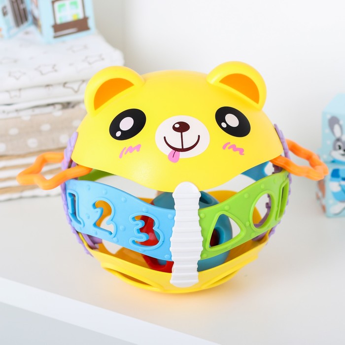 Погремушка «Круглый кот»