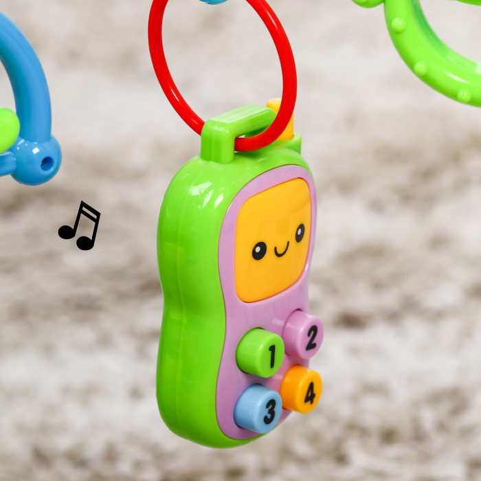 Игровой развивающий центр с погремушками