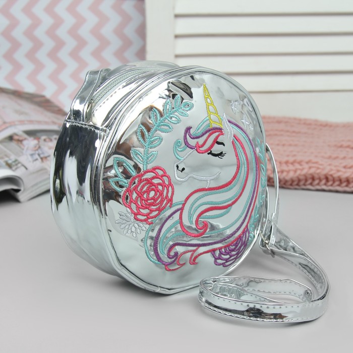 Сумка детская "Мечтай"единорог 18см