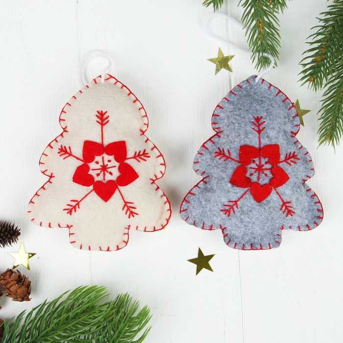 Декоративная подвеска "Ёлочка"МИКС