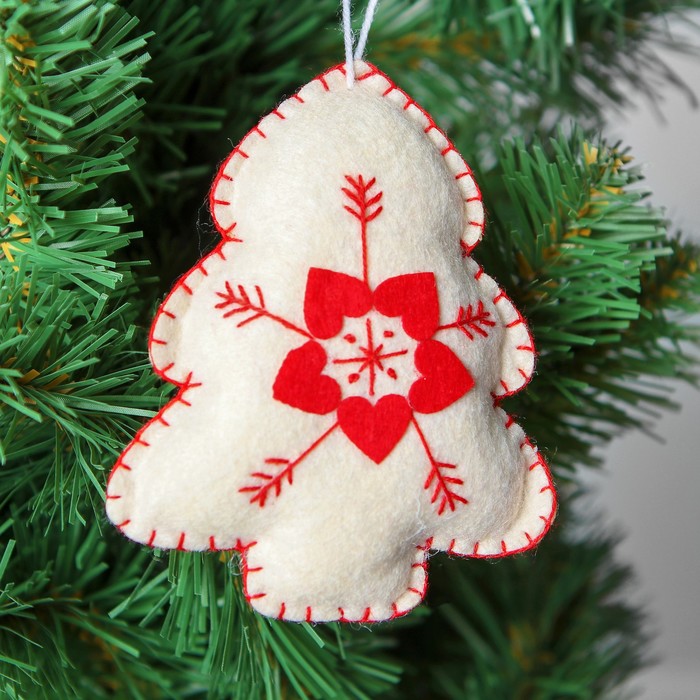 Декоративная подвеска "Ёлочка"МИКС