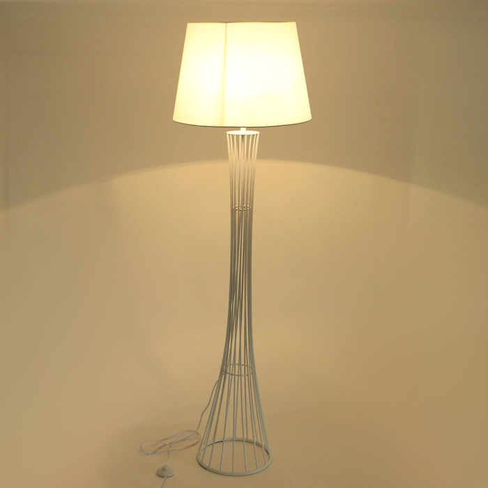 Торшер напольный "Аурелий" Е27 60W белый 171х50х50 см