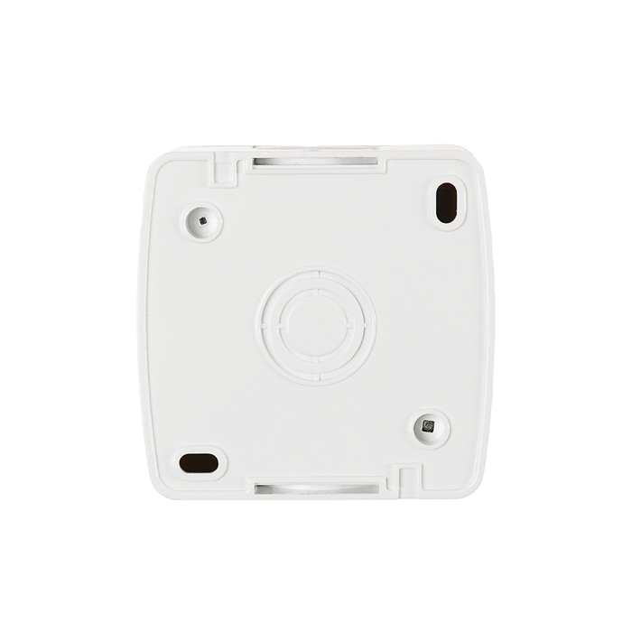 Выключатель TDM "Селигер", одноклавишный, открытой установки с подсветкой, IP44, 10 А, белый