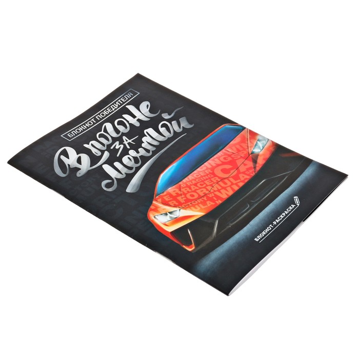 Блокнот "В погоне за мечтой", А6, 12 листов